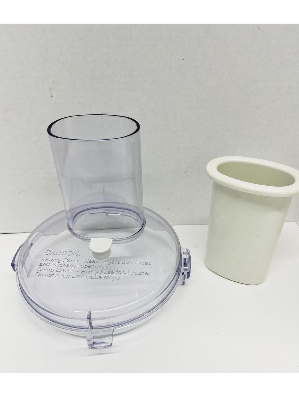 Braun Food Processor 4259 4243 4258 4261 4262 Work Bowl Lid w/ Pusher